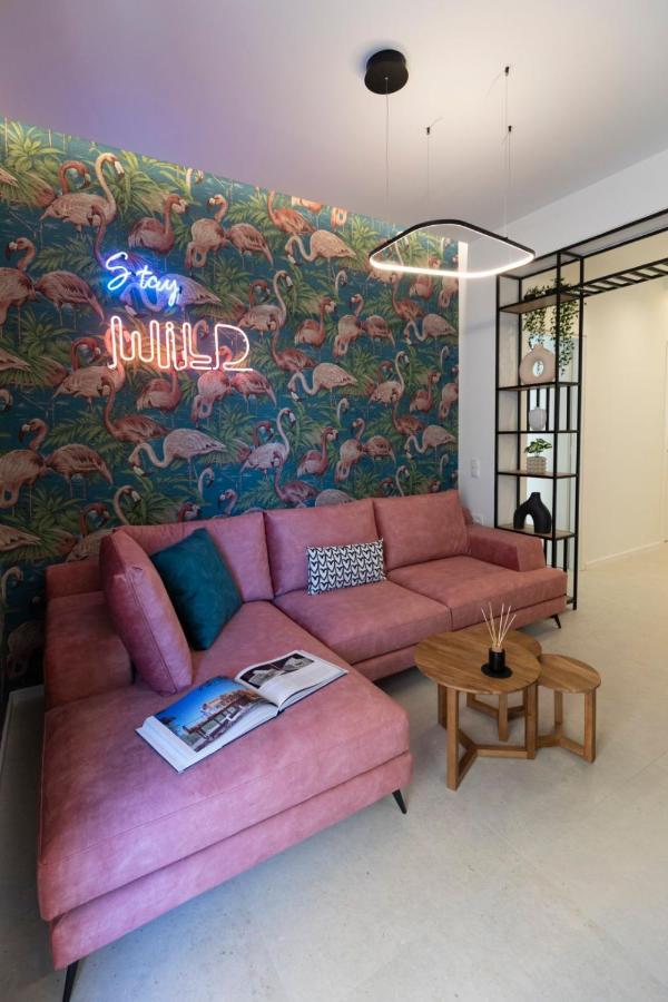 Modern 4Bd Apt Near Piraeus Port-Ath-15 Min Walk-Pirasmus Residencies Bagian luar foto
