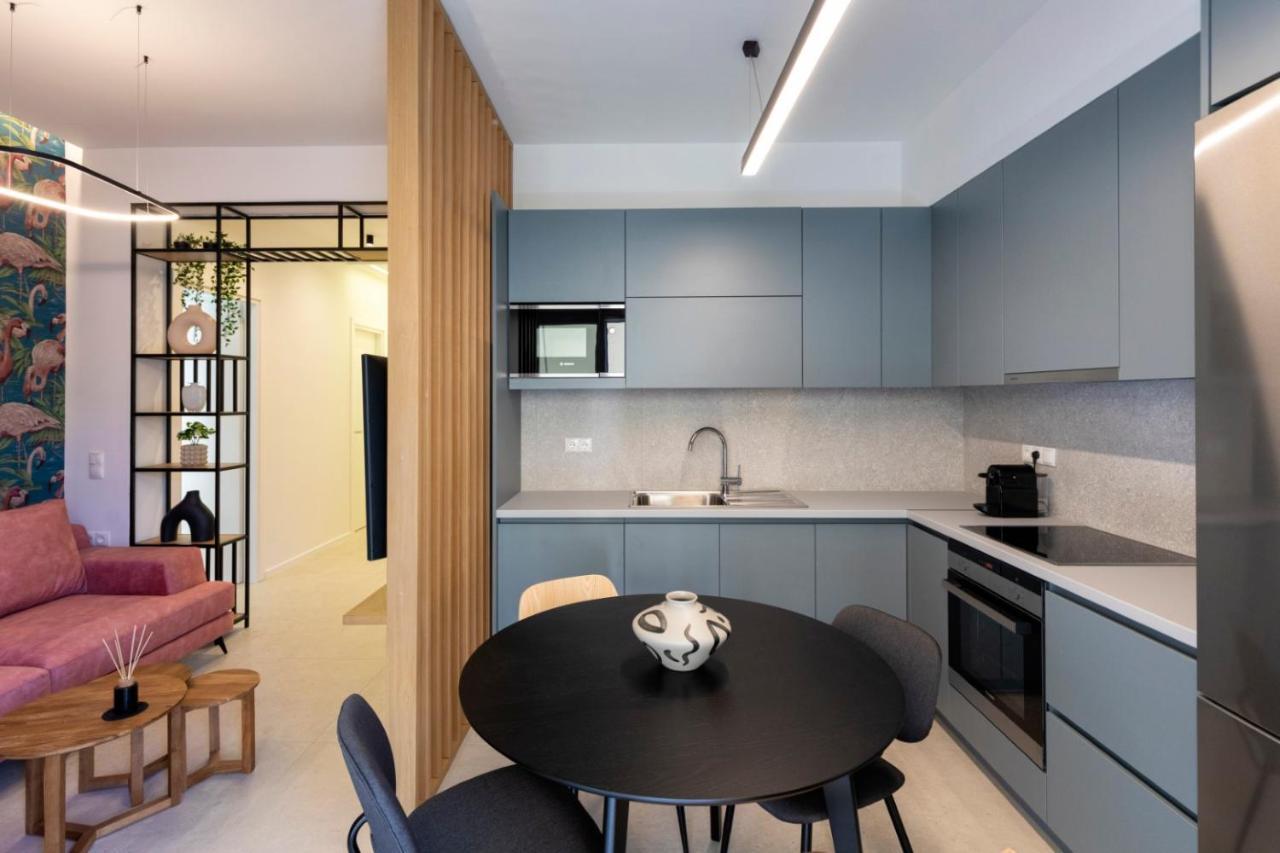 Modern 4Bd Apt Near Piraeus Port-Ath-15 Min Walk-Pirasmus Residencies Bagian luar foto