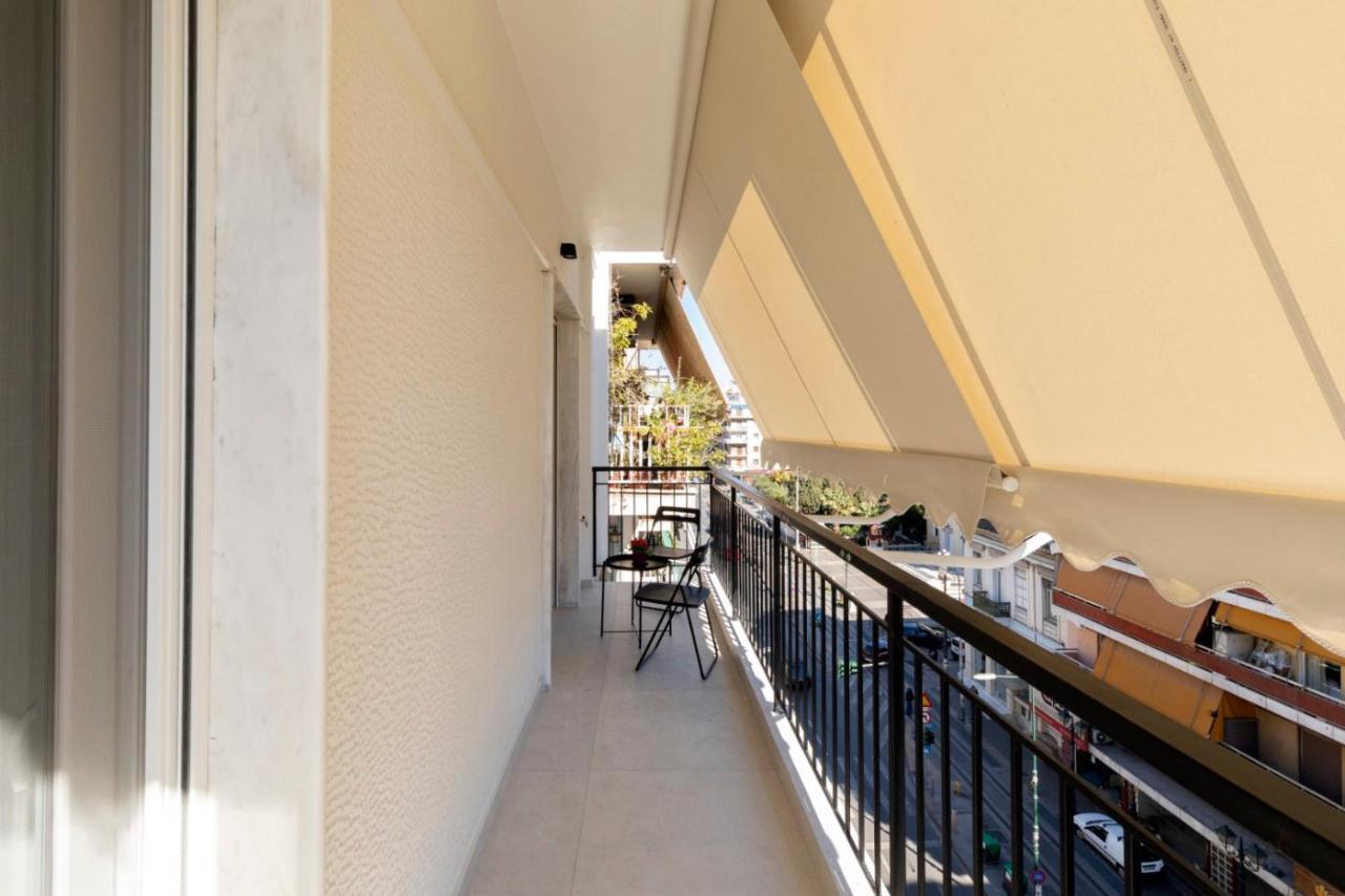 Modern 4Bd Apt Near Piraeus Port-Ath-15 Min Walk-Pirasmus Residencies Bagian luar foto